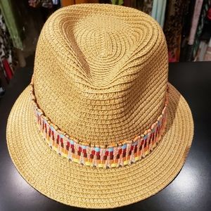 Vintage Sinstra Straw Hat